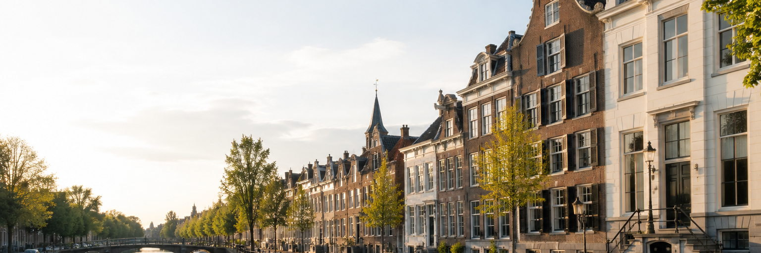 Nederlandse woon- en bedrijfsomgeving waar zakenrecht en zakelijke rechten een belangrijke rol spelen.