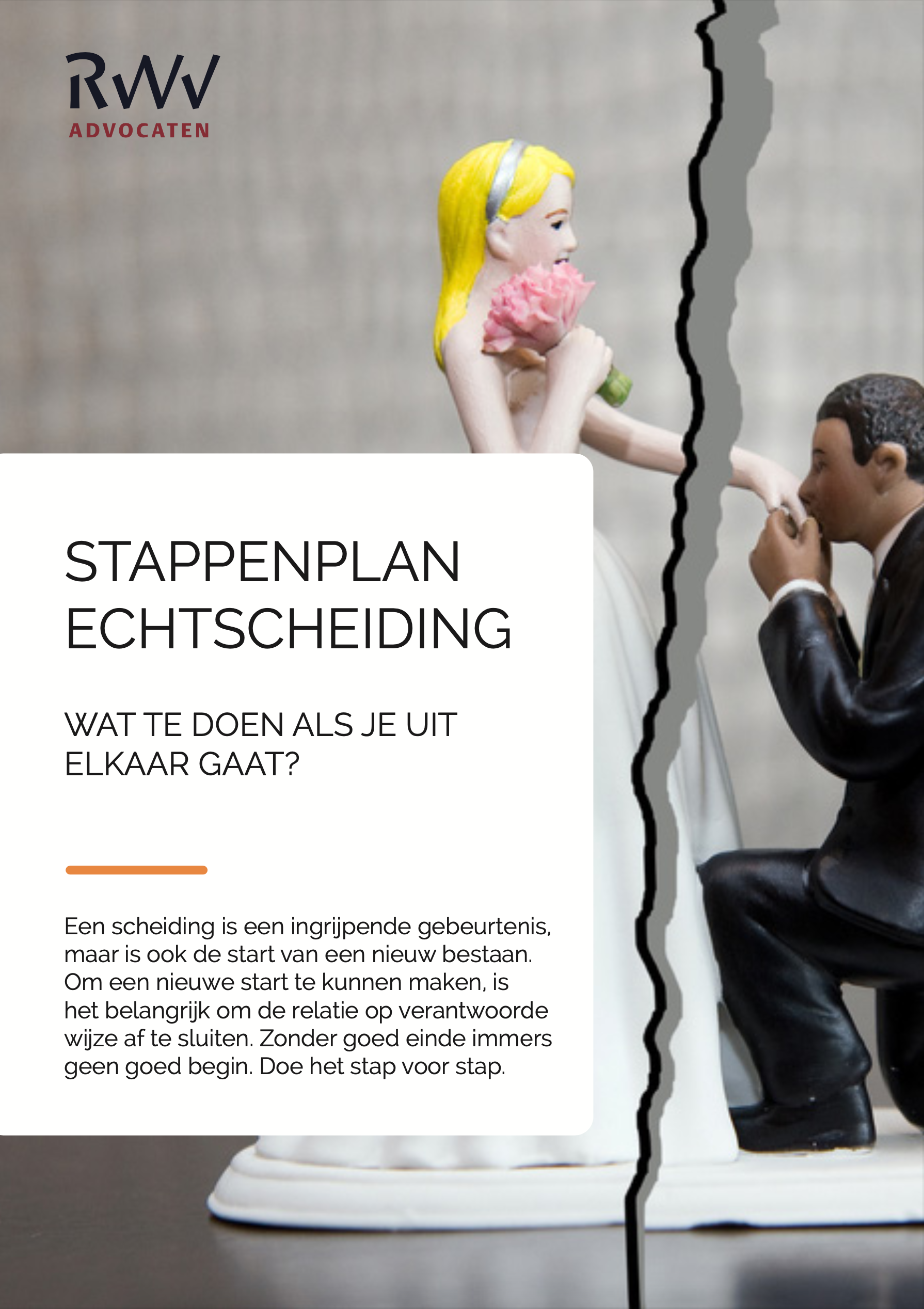 Stappenplan scheiding, titelpagina